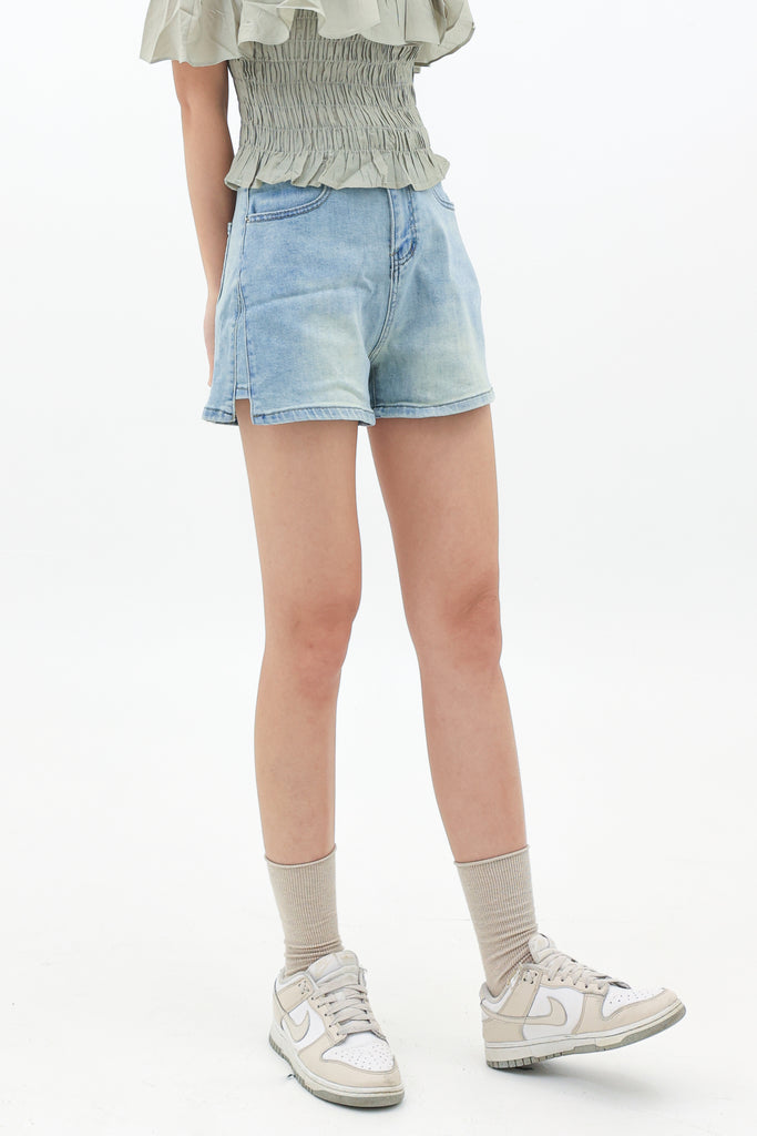 Simple Denim Shorts