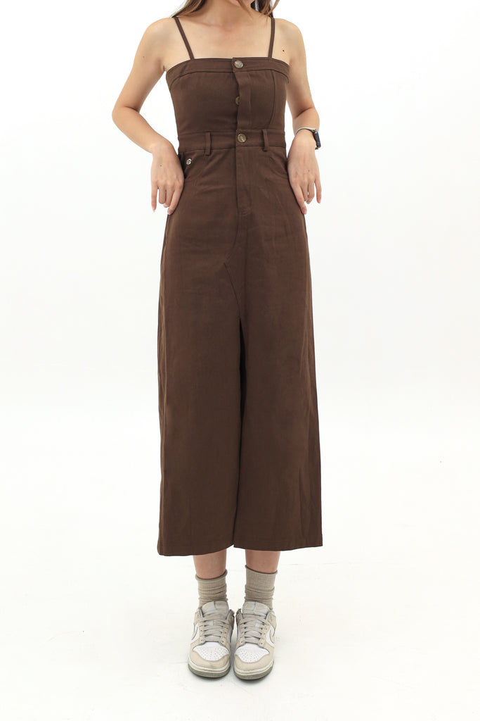 【OH!GIRLS】High-Waisted Button Suspenders